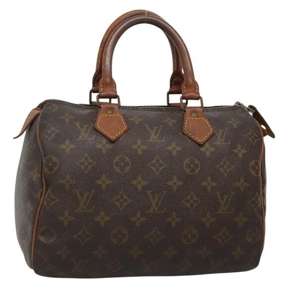 LOUIS VUITTON Monogram Speedy 25 Hand Bag LV Auth - Picture 1 of 16